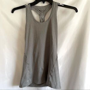 Athleta Womens Racerback Tank Top Grey XXS